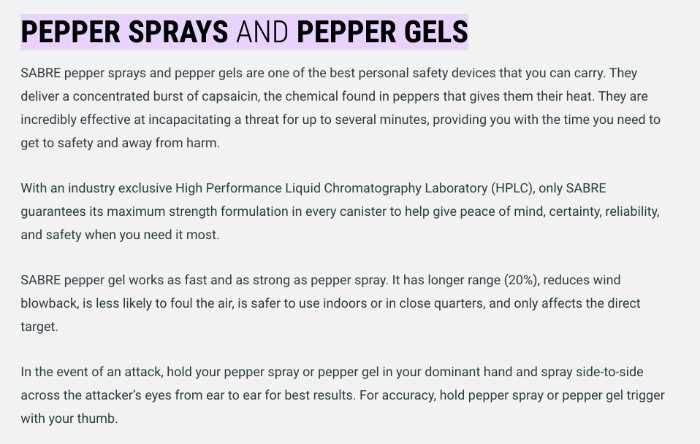Los 5 mejores aerosoles de pimienta para la defensa en 2022