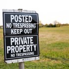 Leyes sobre la publicación de señales de prohibido el paso en Ohio